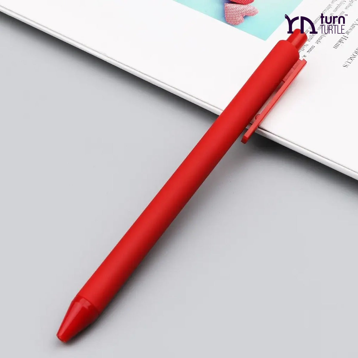 Scarlet & Gray Click top Pen